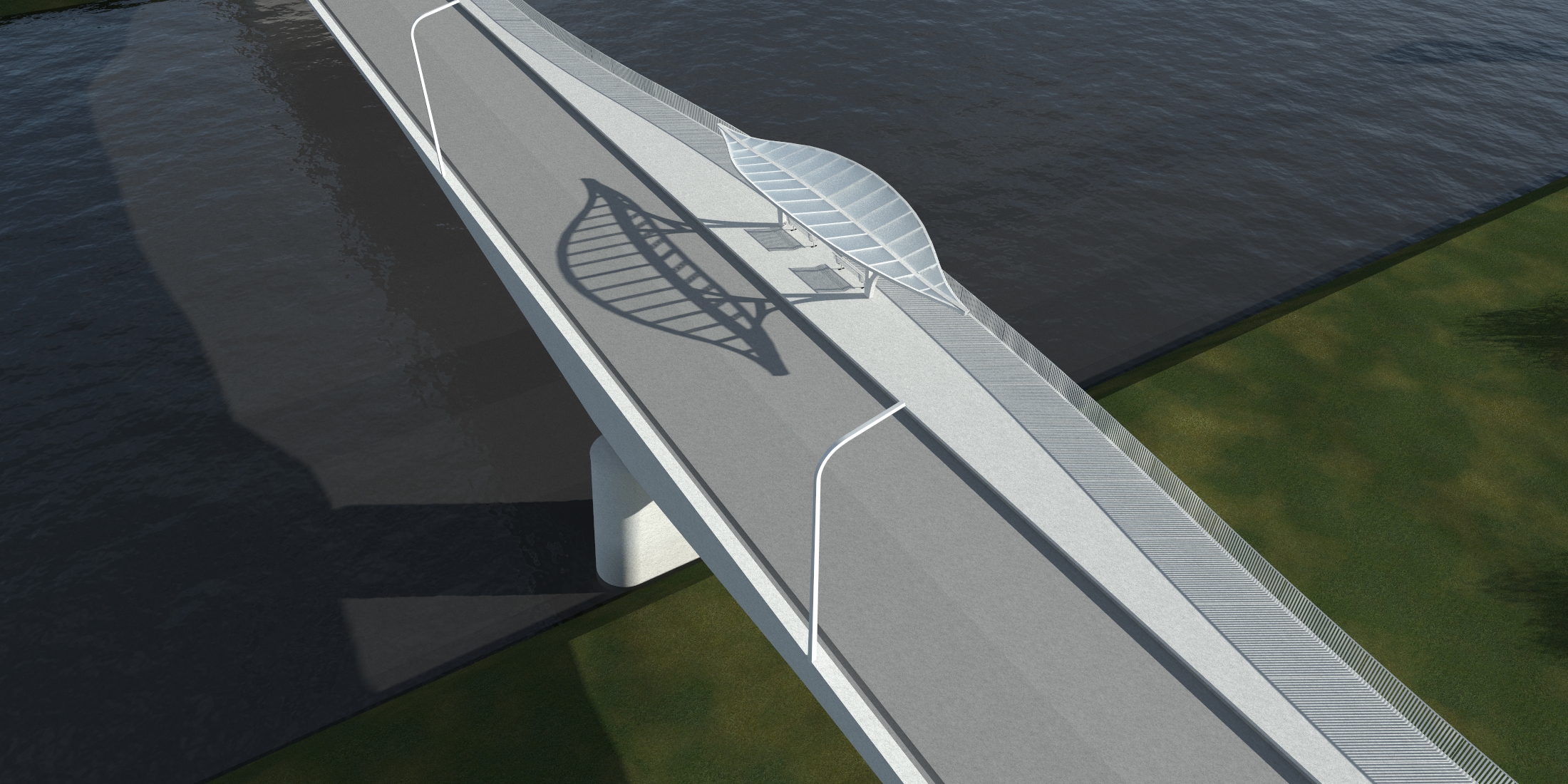 wizualizacja most w grannem