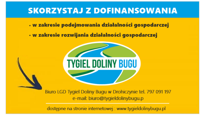 Grafika nabór wniosków o dofinansowanie LGD Tygiel Doliny Bugu