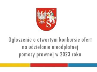 Grafika z herbem powiatu siemiatyckiego odnośnie ogłoszenia o otwartym konkursie ofert - udzielanie nieodpłatnej pomocy prawnej w 2023 roku